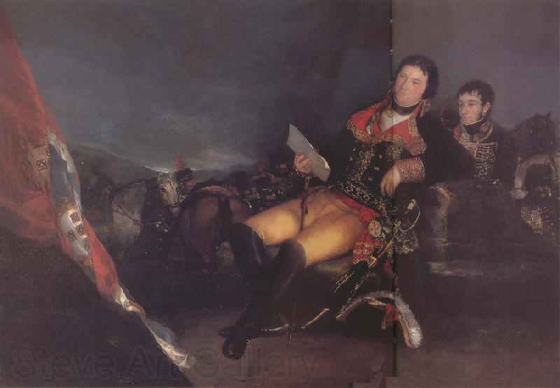 Francisco Goya Don Manuel Godoy as Commander in the War of the Oranges